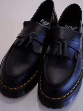 Dr Martens Adrian Quad Loafer Black